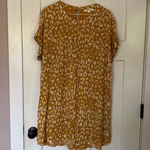 Andree by Unit Leopard print dress New with tags! Size Large